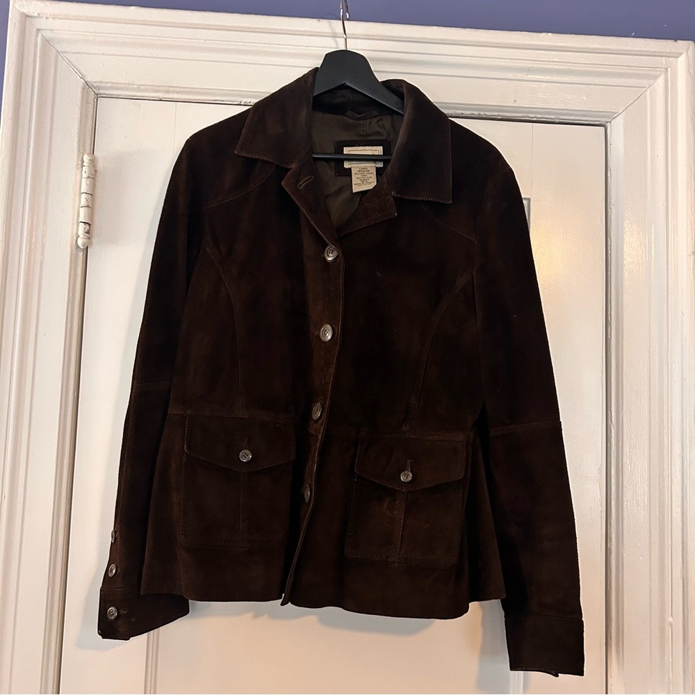 LL Bean Vintage Suede Jacket